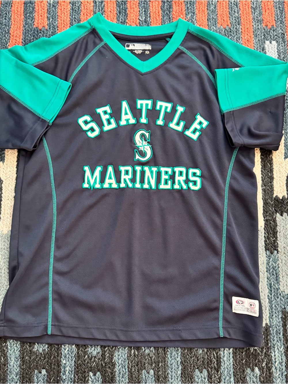 Vintage Seattle Mariners Jersey Shirt